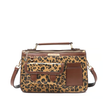 〜nicolele LEOPARD〜トップハンドルバッグ
