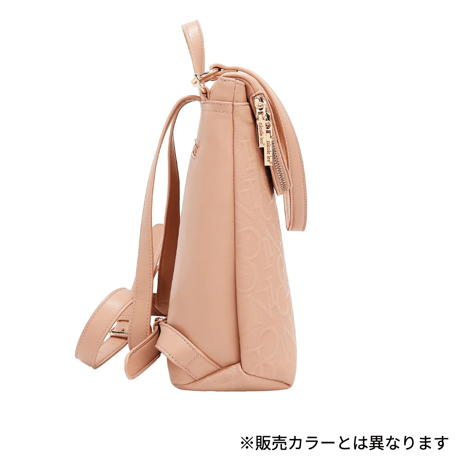 〜EMBOSSED ELEGANCE〜コンバーチブルフラップバックパック/ショルダーバッグ ★２way★