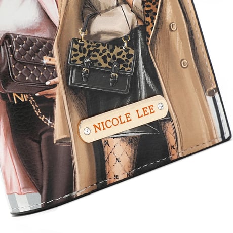 〜Ladies Night Out〜ジップウォレット★二つ折り財布★