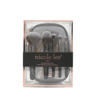 nicolelee ブラシ付きコスメポーチ★ブラシ5本セット付き★