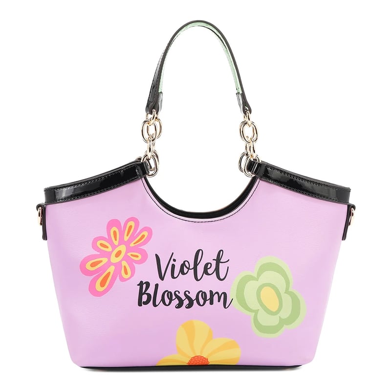 数量限定】〜VIOLET BLOSSOM〜ハンドバッグ | nicolelee.tokyo