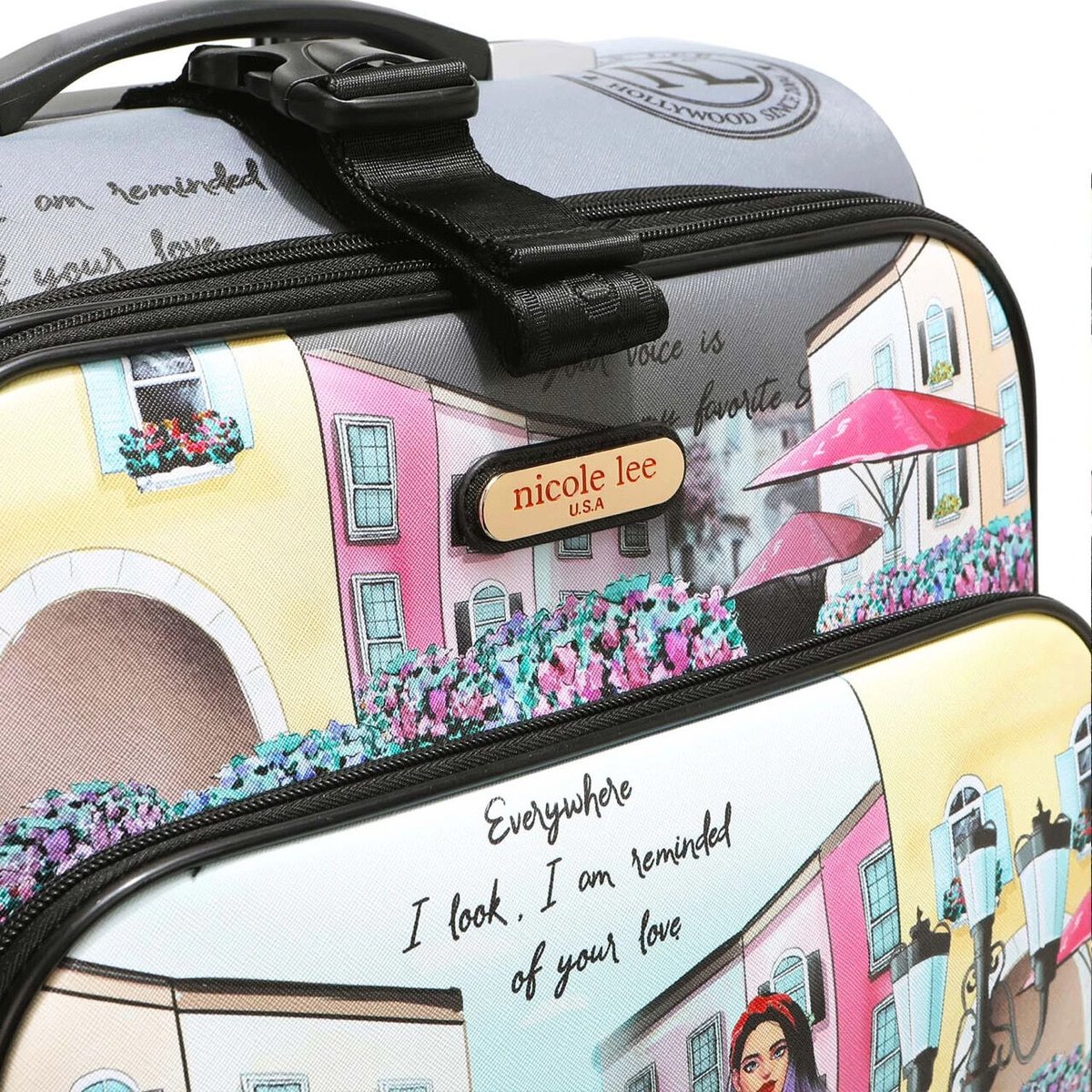 COZY STREET IN MILAN～キャリーケース46L(4輪キャスター)☆3～4泊に