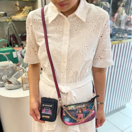 〜HOLLYWOOD DRIVE〜 2ピースギフトセット(クロスボディ+財布)★ギフトボックス付き★