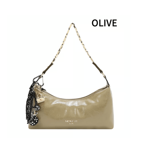 ～SHIMMER LUXE～ショルダーバッグ★チャーム付き★