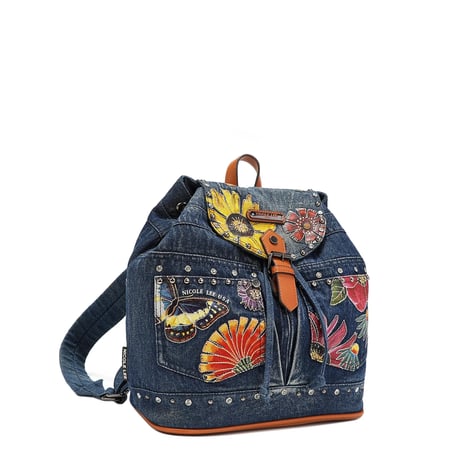 〜BUTTER FLOWER DENIM〜デニムリュック