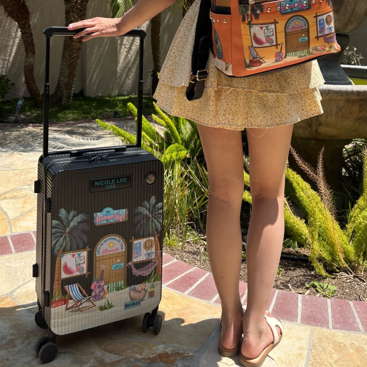 数量限定】〜SUN & SAND〜リブキャリーオンケース☆1～2泊のご