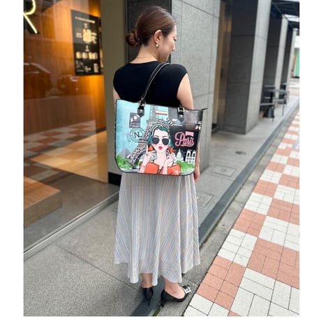 ～XOXO FROM PARIS～トートバッグ★A4対応★