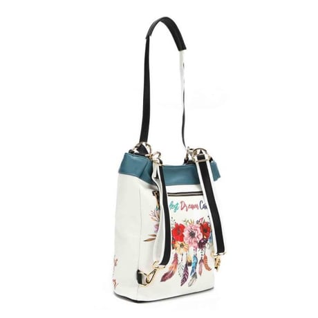 ～BOHEMIAN WHITE～リュック★２Way使用できます★