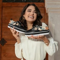 〜MARTHA TRAVELS ITALY〜プラットフォームレザースニーカー