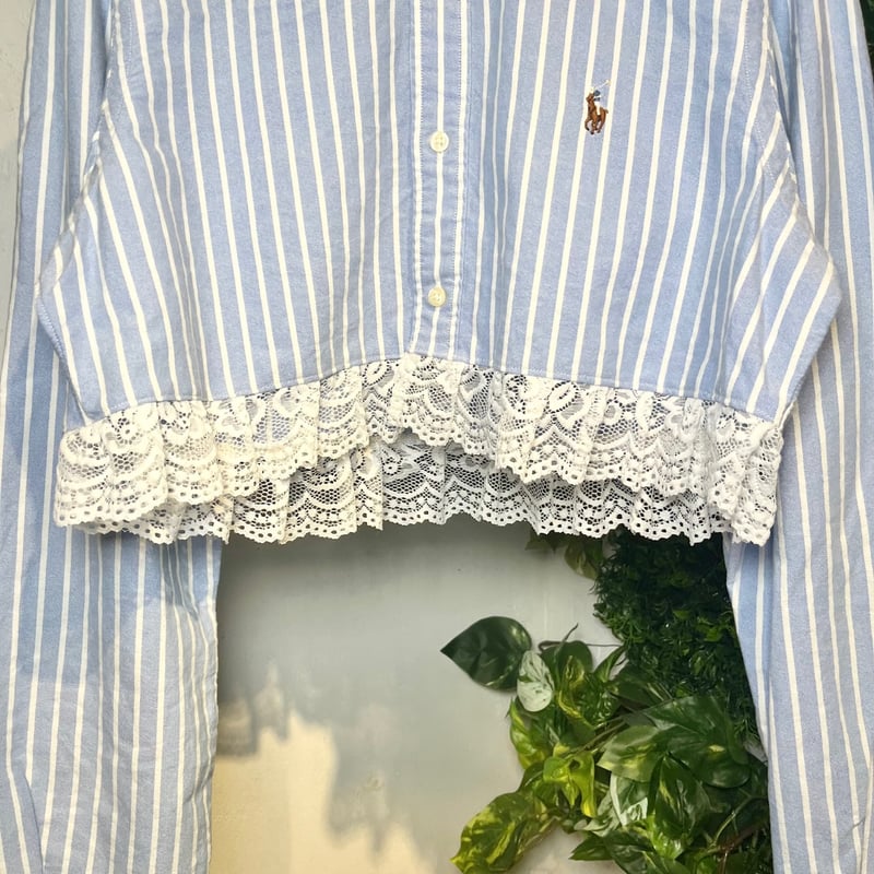 ラルフ・ローレン フリルスカート　再構築　リメイク　古着 古着リメイク フリルスカート｜Yahoo!フリマ（旧PayPayフリマ）