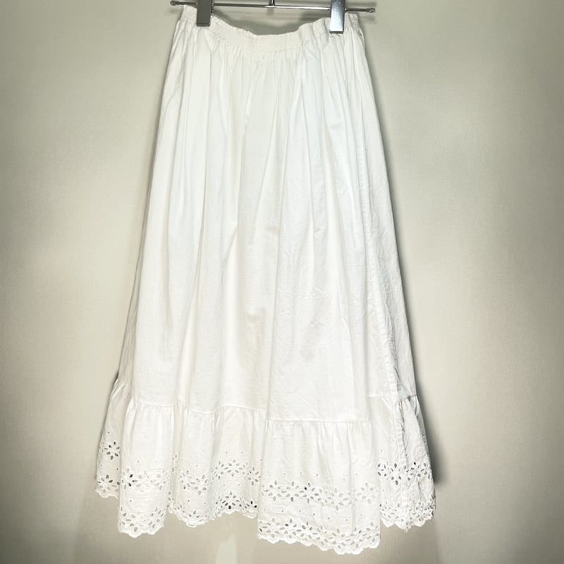 ふわふわレースのホワイトペチコート IGT2682 | 古着屋mumu