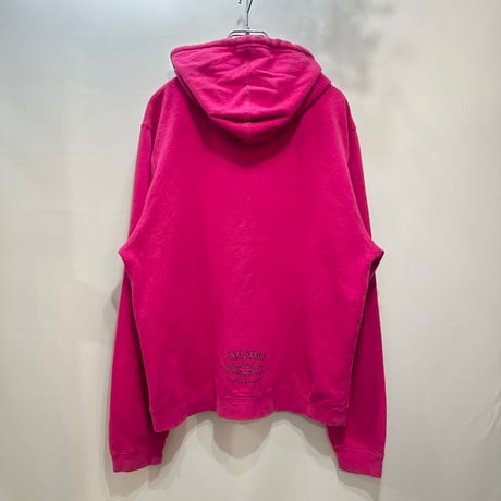 目立ちたがり屋ピンクのハーレージップパーカー IGB2038