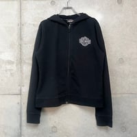 キラキラハーレージップパーカーIGB2124
