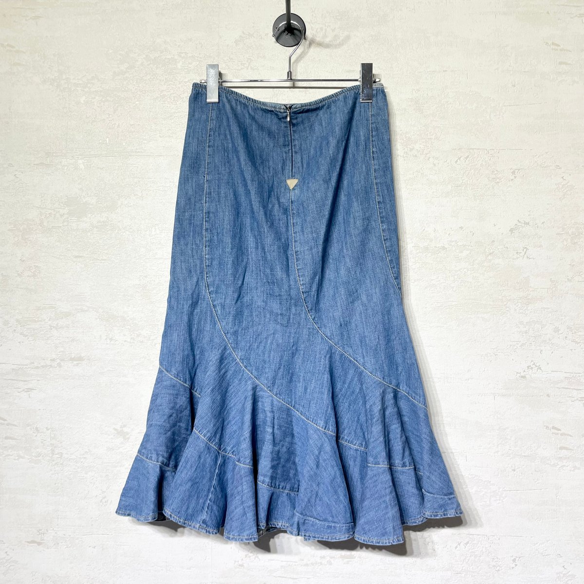 5300【極美品】MELT THE LADY ワイドブラックデニム 総刺繍 S Y2K  