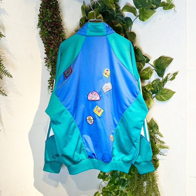 ラブリーワッペンのadidasトラックジャケット IGB0317 | 古着屋mumu ラブリーワッペンのadidasトラックジャケット IGB0317 | 古着屋mumu