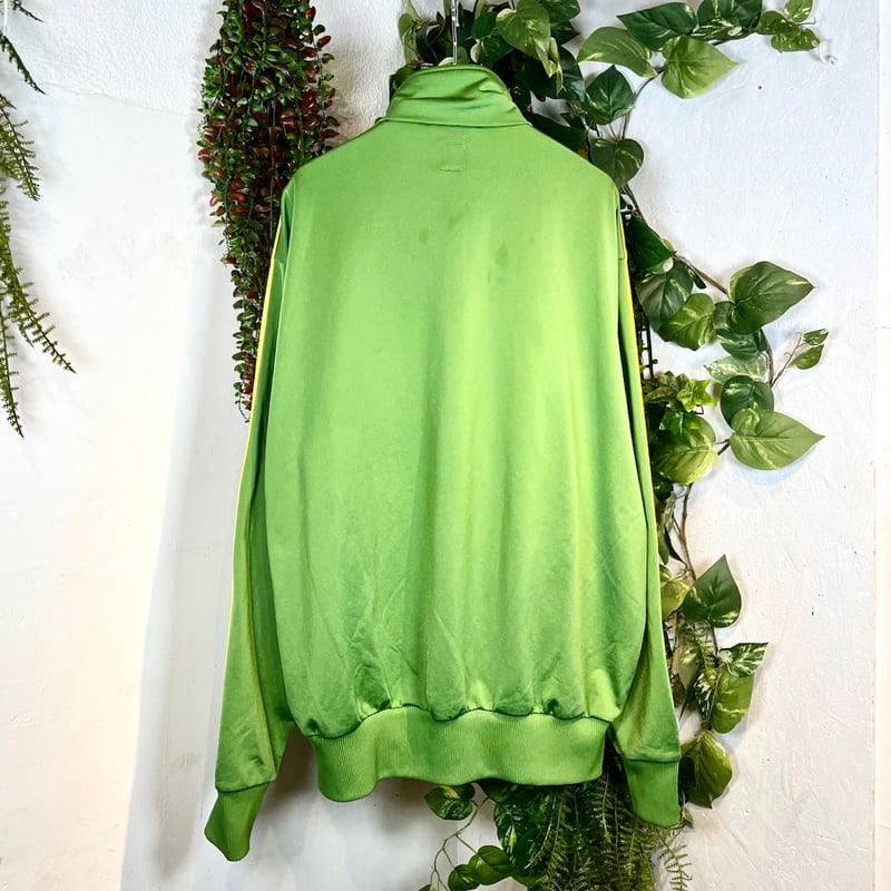 adidas 抹茶カラーのスポーティトラックジャケット IGB1320 | 古着屋mumu