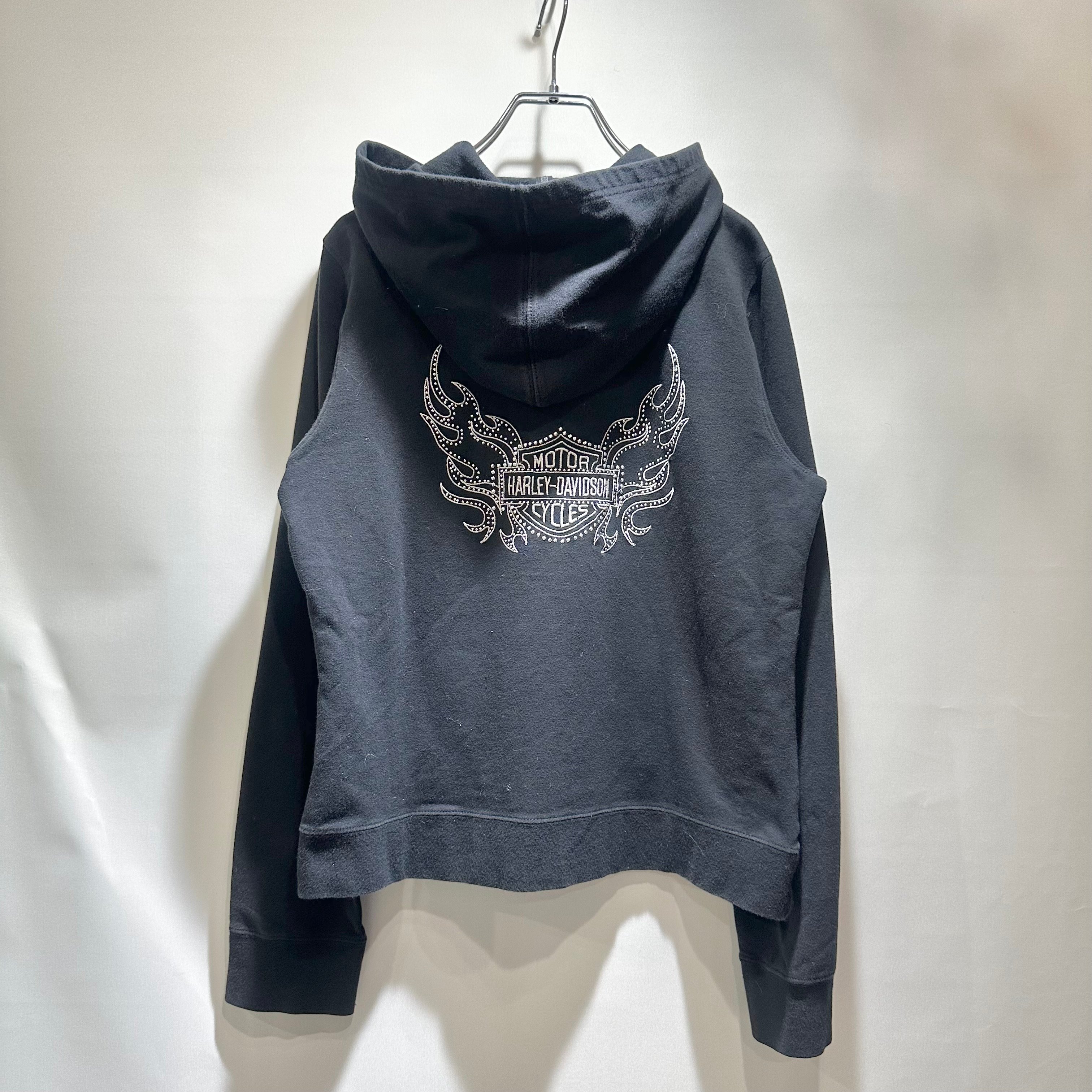 キラキラハーレージップパーカーIGB2124 | 古着屋mumu
