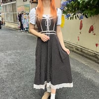 星降る夜のアンティークワンピース　IGT5336