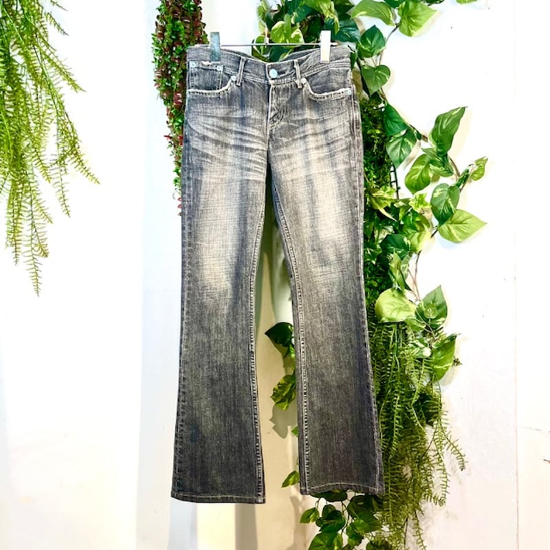 希少Y2K 00sTrue Religion 白 デニムパンツ　チーフキーフ true religion 激レア - メルカリ