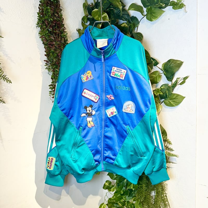 ラブリーワッペンのadidasトラックジャケット IGB0317 | 古着屋mumu ラブリーワッペンのadidasトラックジャケット IGB0317 | 古着屋mumu