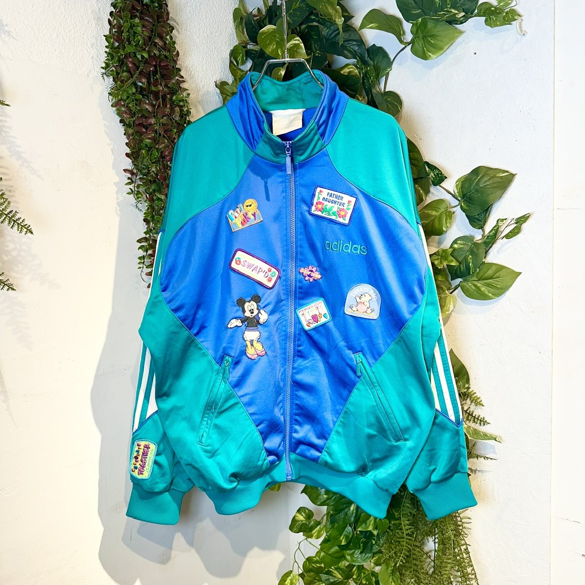 ラブリーワッペンのadidasトラックジャケット IGB0317 | 古着屋mumu ラブリーワッペンのadidasトラックジャケット IGB0317 | 古着屋mumu