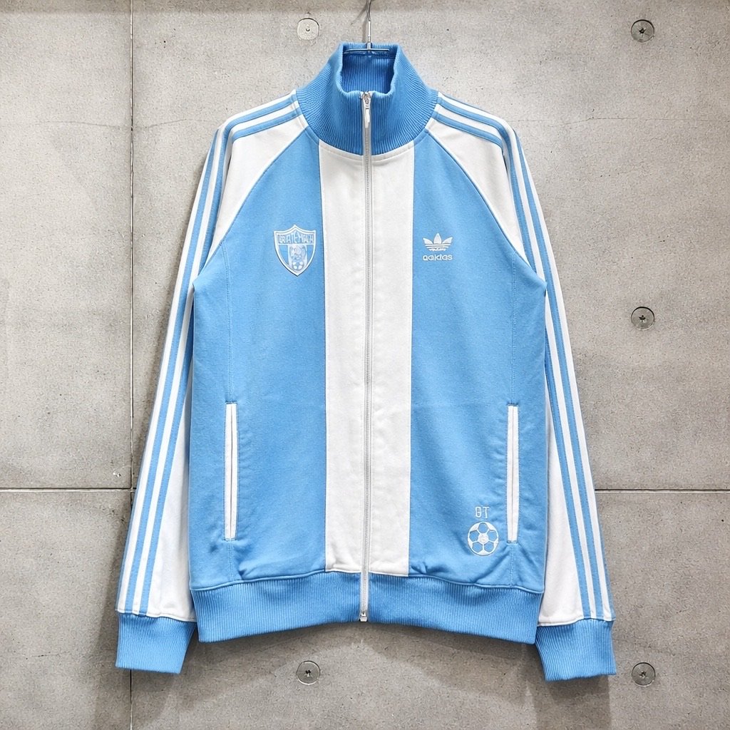  アディダス トラックジャケット ジャージ adidas青空カラーのトラックジャケット IGB2142 | 古着屋mumu