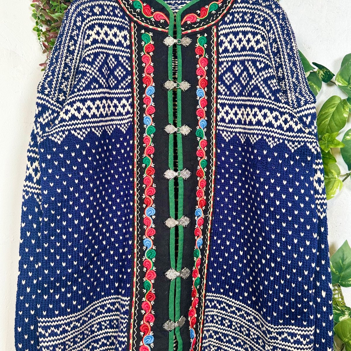 ノルディックニットカーディガン IGB0063 | 古着屋mumu ノルディックニットカーディガン IGB0063 | 古着屋mumu