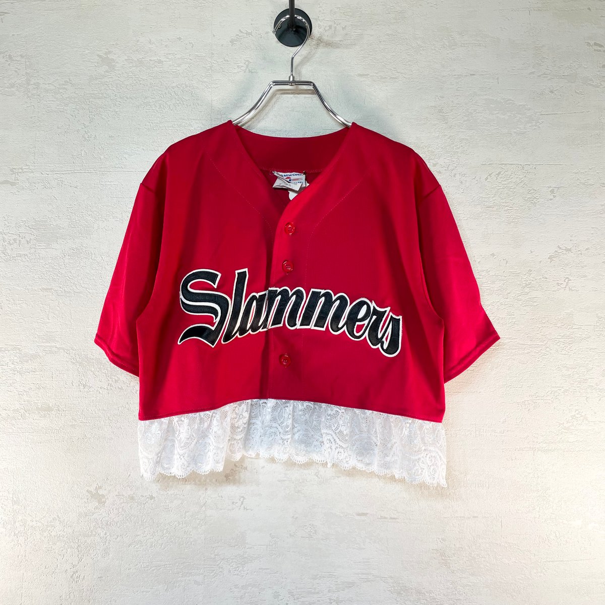 りんごのリメイクベースボールTシャツ IGT3823 | 古着屋mumu