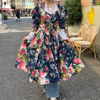 ふんわりお花畑ワンピース　IGT5312