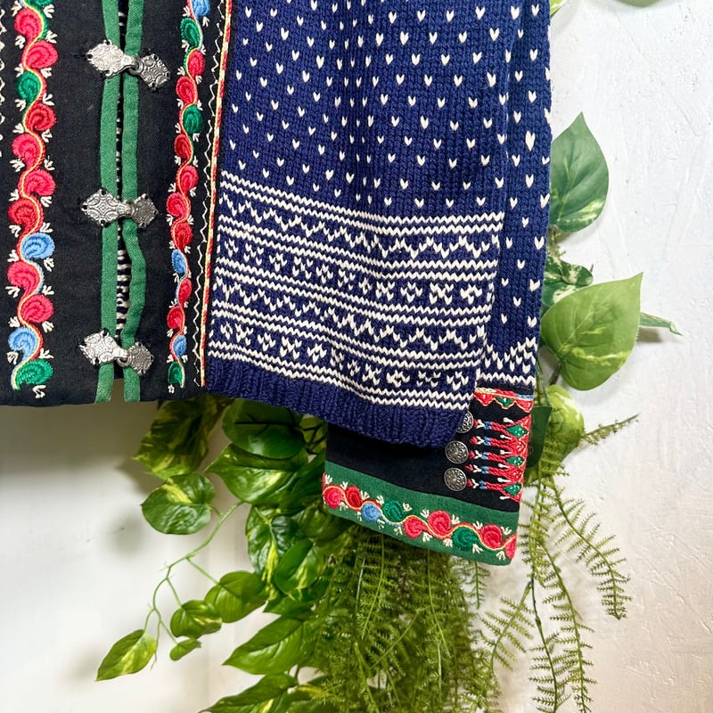 ノルディックニットカーディガン IGB0063 | 古着屋mumu ノルディックニットカーディガン IGB0063 | 古着屋mumu