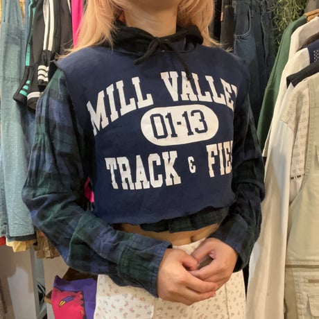 未使用　24aw　WHITELAND　レザー　フーディ　キルティング　加工 WHITELAND パーカー 「WEB＆DEPOT限定」WHITELAND/ホワイト