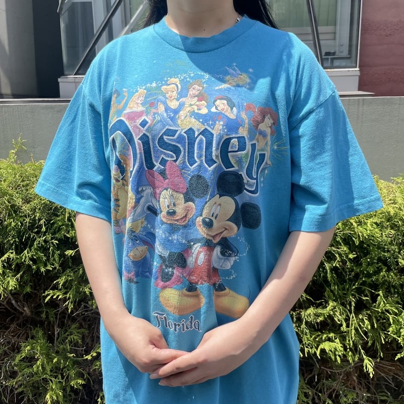 ミッキーフレンズとプリンセス大集合Tシャツ IGT4135 | 古着屋mumu 