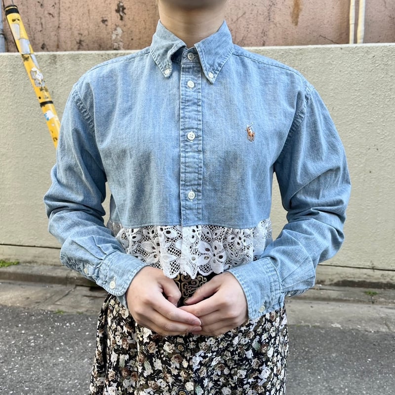 ショートデニムシャツ 楽天市場】【SP15】ドミンゴ シャツ dmg ディーエムジー シャツ