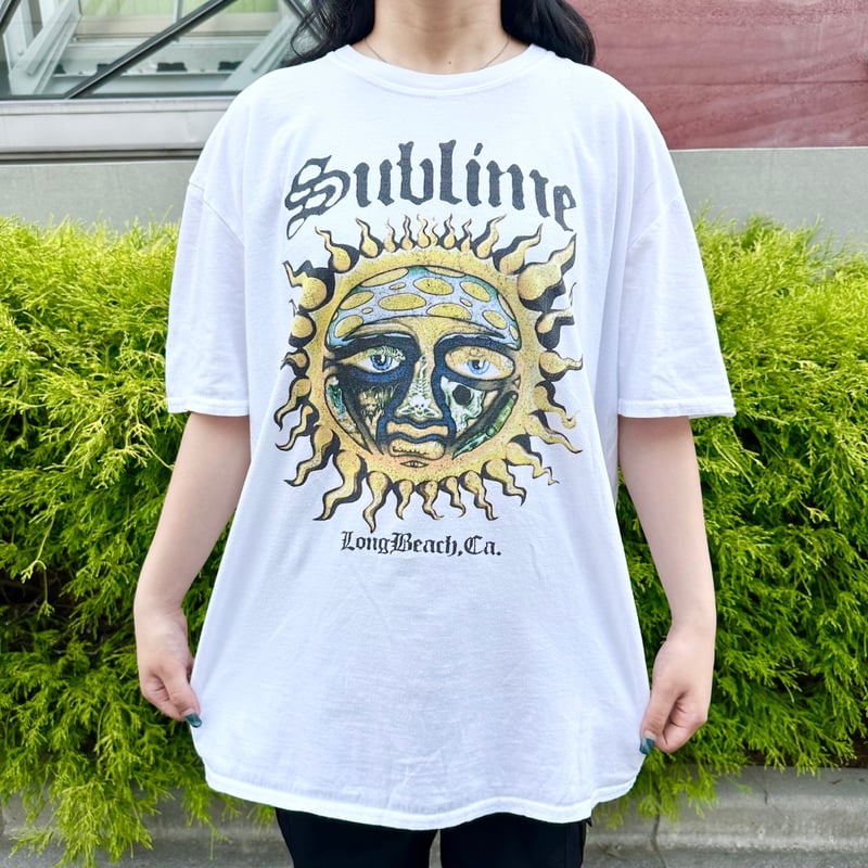 太陽と目が合うサブライムバンドTシャツ IGT4102 | 古着屋mumu 太陽と目が合うサブライムバンドTシャツ IGT4102 | 古着屋mumu