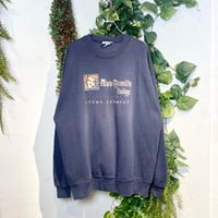 ネイビー白刺繍ロゴスウェット🤍🩵💙　IGB0327