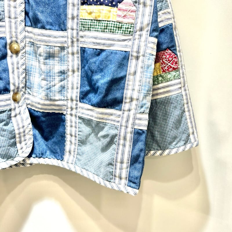 ミシンしたくなるパッチワークジャケット IGT5298 | 古着屋mumu