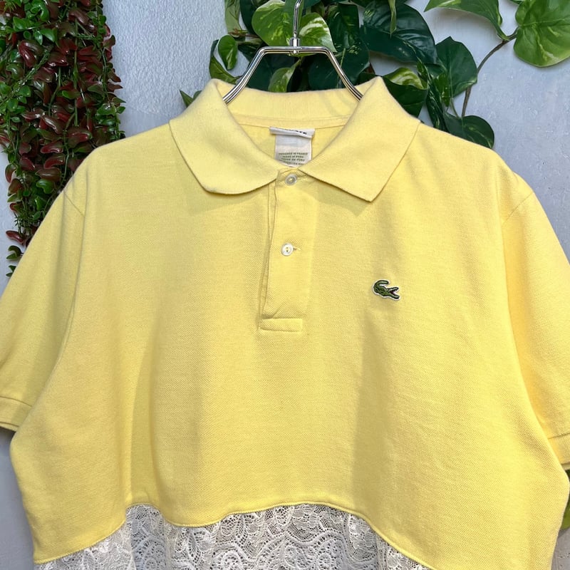 PEARLYGATESレモン柄 イエローポロシャツとレモン柄ショートパンツセット PEARLYGATESレモン柄 イエローポロシャツとレモン柄ショートパンツ