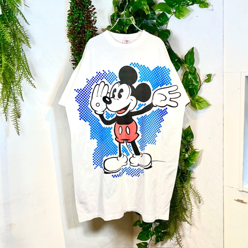 レトロデザインミッキービッグTシャツ IGB1006 | 古着屋mumu