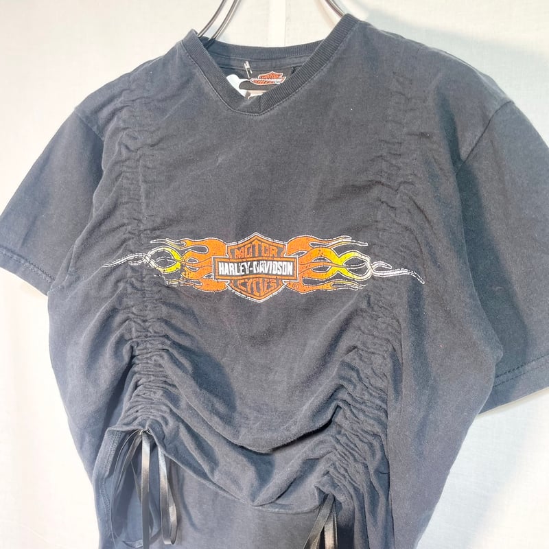 dahl ia マルチリボンリメイク半袖Tシャツ