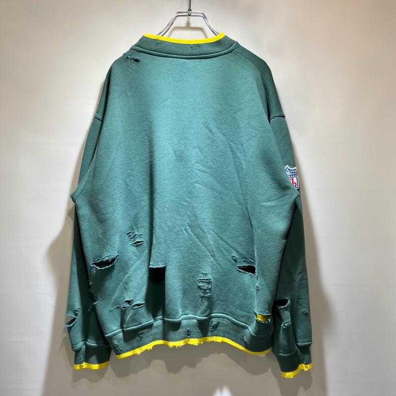 グリーンベイパーカーズのリメイクダメージスウェット IGT3760 | 古着