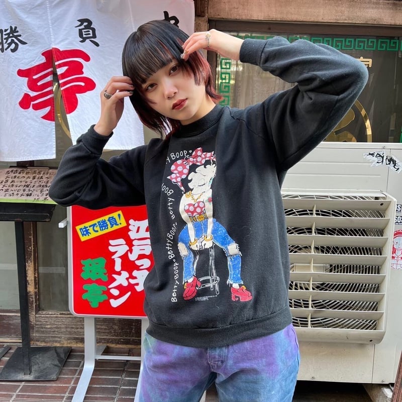 ベティちゃんセクシースウェット IGT1323 | 古着屋mumu ベティちゃんセクシースウェット IGT1323 | 古着屋mumu