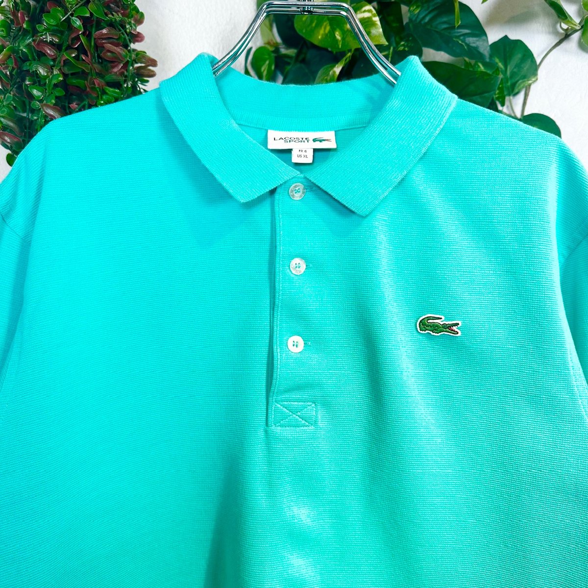 テーラーメイド　ミントグリーン ポロシャツ TaylorMade tシャツ バックプリント S/S ポロ アイスミント