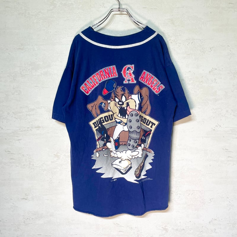 タズマニアンデビルと野球するTシャツ IGT3888 | 古着屋mumu