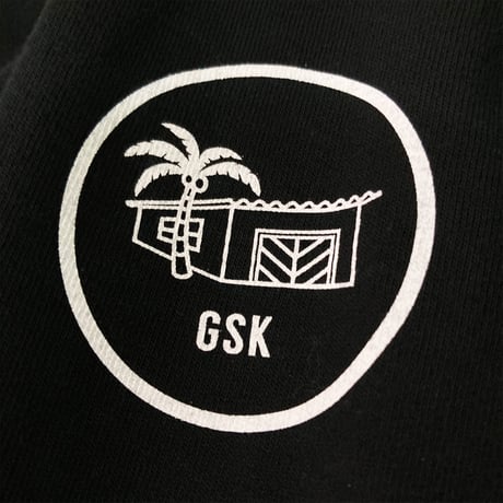 ギマ倉庫ロングスリーブTシャツ（丸ロゴ）