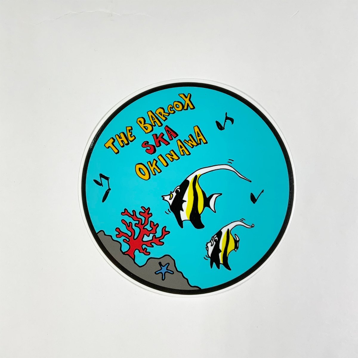 THE BARCOX オリジナルステッカー 「TROPICAL FISH」 | G.S.K.