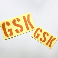 GSKステンシルステッカーセット