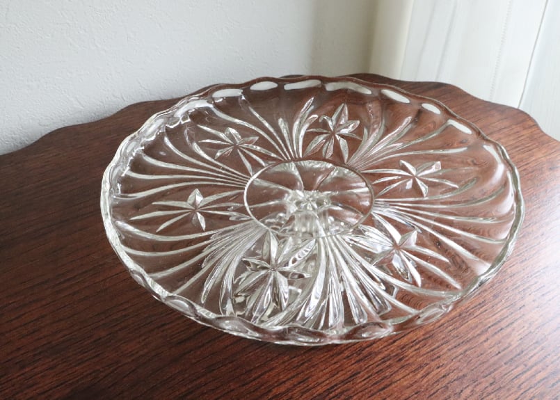 ガラスケーキスタンド | FLORAL