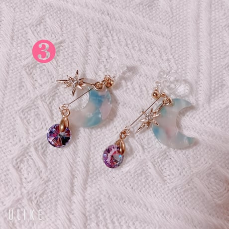 コラボ強波動❣️恋の流れが変わるイヤリング💗