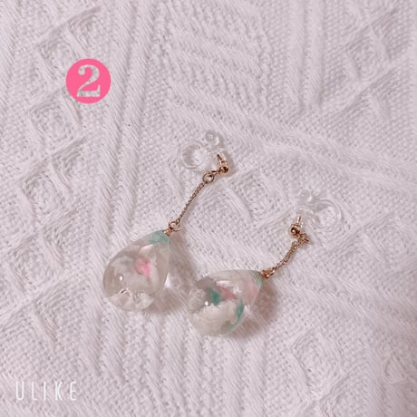 コラボ強波動❣️恋の流れが変わるイヤリング💗