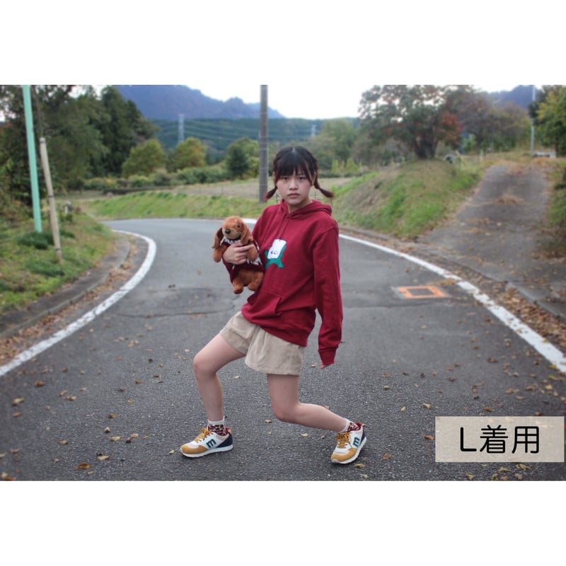 手刷りパーカー【のりこなせぐんま】えらべる二色 | ちんり商店